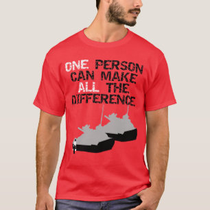 Camiseta Hombre del tanque de Tiananmen