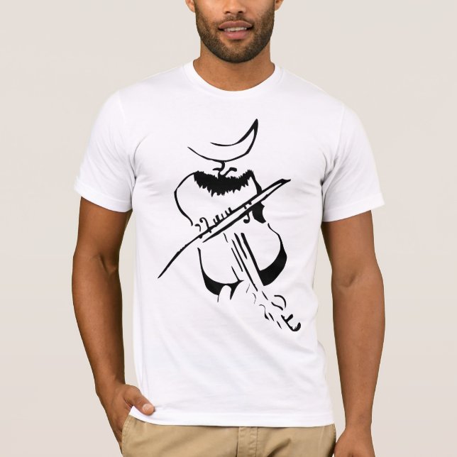 Camiseta Hombre del violín (Anverso)