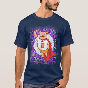 Camiseta Hombre Dieta Poder Grill Bbq Cerdo Bacon Pork Goa