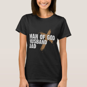 Camiseta Hombre Dios Esposo Padre Diseño Religioso Fe