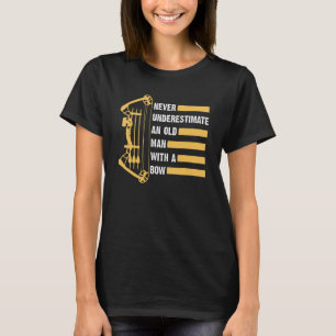 Camiseta Hombre Disparador de tiro al viejo arquero compues