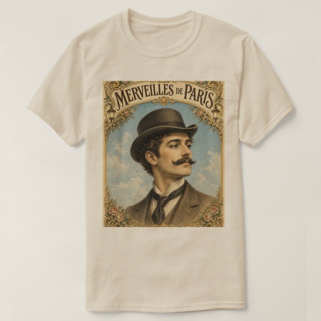 CAMISETA HOMBRE DISTINGUIDO (Diseño del anverso)