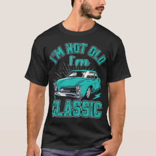 Camiseta Hombre Divertido Anciano Humor Dicho Gráfico de Co