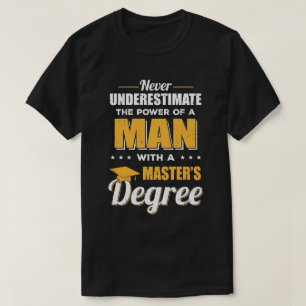 Camiseta Hombre Divertido Con Un Regalo De Graduación De M