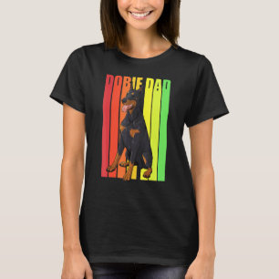 Camiseta Hombre Dobie Papá Doberman Pinscher Perro