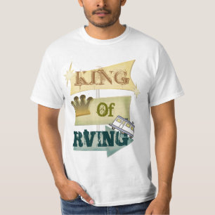 Camiseta Hombre el acampar/RVING del Grunge rv