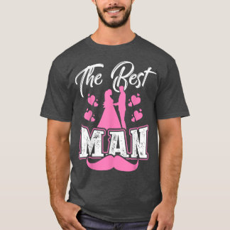 Camiseta Hombre El Mejor Hombre Novio Soltero