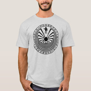 Camiseta Hombre en el Maze [negro]