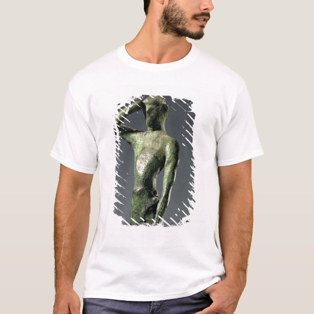 Camiseta Hombre en el rezo, escultura de bronce griega (Anverso)