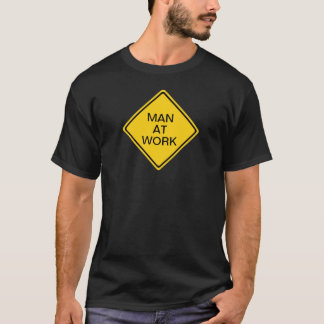 Camiseta hombre en el trabajo