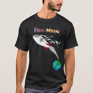 Camiseta Hombre en la luna