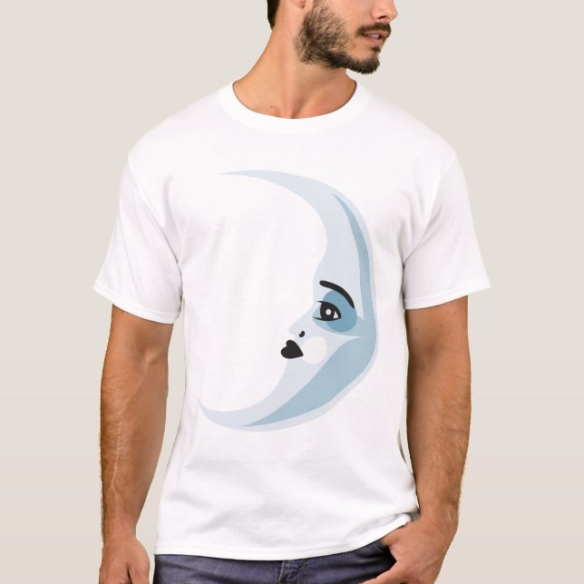 Camiseta Hombre En La Luna (Anverso)