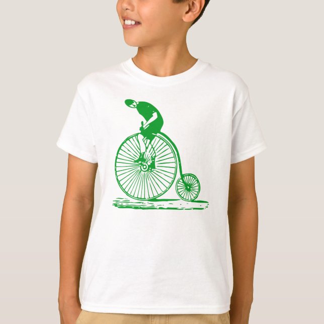 Camiseta Hombre en un penique Farthing - Verde (Anverso)