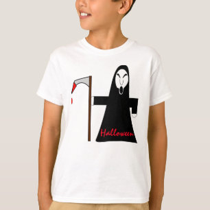 Camiseta Hombre enardecido con hacha sangrienta