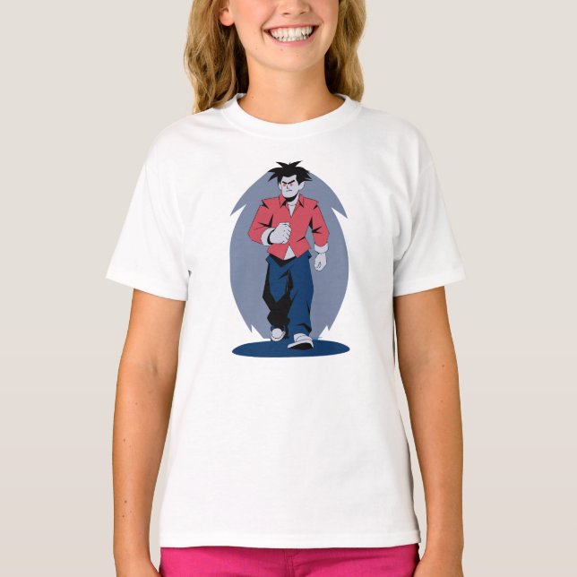 Camiseta Hombre enojado caminando (Anverso)