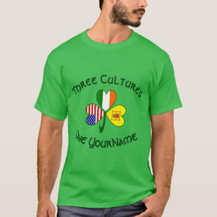 Camiseta Hombre Escocia León Rampante Irlanda Estados Unido