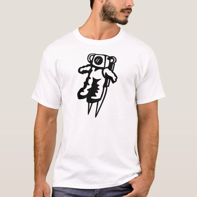 CAMISETA HOMBRE ESPACIAL (Anverso)