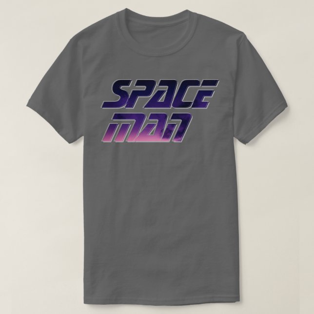 Camiseta Hombre espacial (Diseño del anverso)