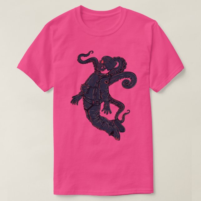 Camiseta Hombre espacial de Cthulhu (Diseño del anverso)