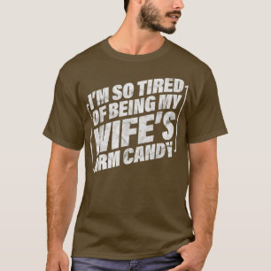 Camiseta Hombre, Esposo Sarcástico, Estoy Tan Cansado De Se
