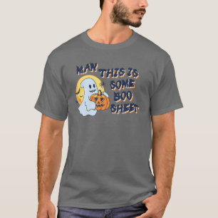 Camiseta Hombre Esta Es Una Hoja De Bote Graciosa Fantasma 