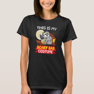 Camiseta Hombre, Este Es Mi Asustado Padre Que Costuma Hall