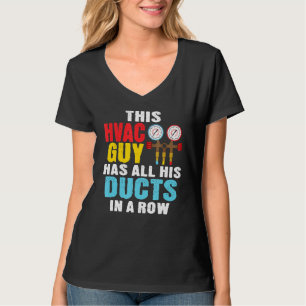 Camiseta Hombre Este Tipo De Hvac Tiene Todos Sus Ductos En