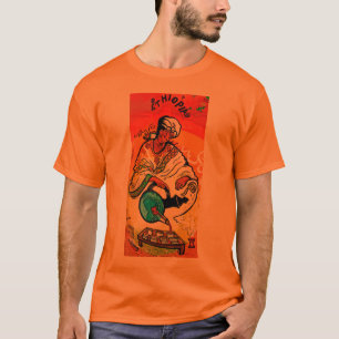 Camiseta Hombre etíope en té de colada del turbante