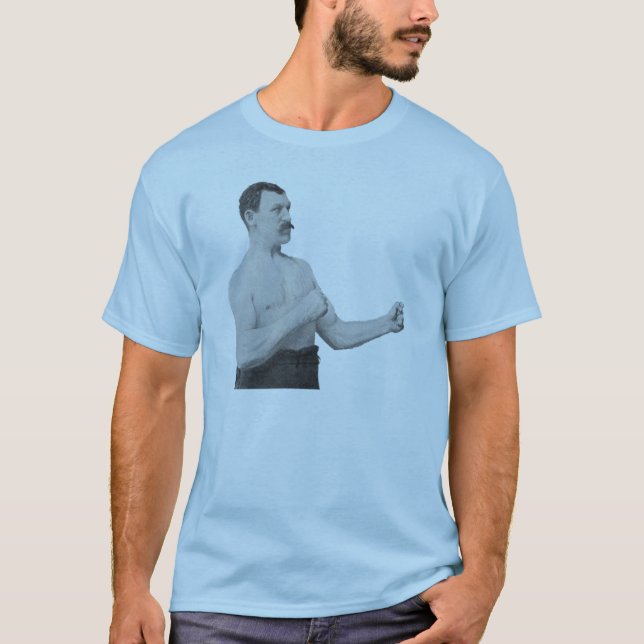 Camiseta Hombre excesivamente de hombres (Anverso)