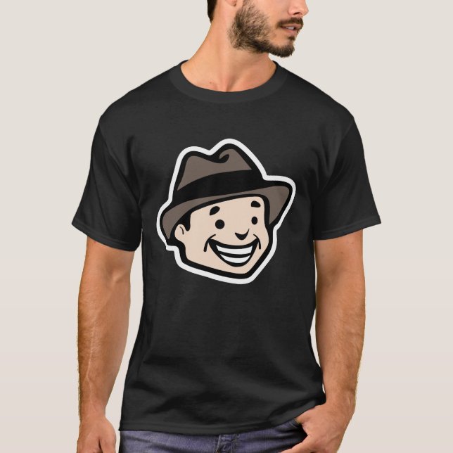 Camiseta Hombre feliz (Anverso)