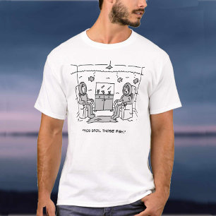 Camiseta Hombre frena su pescado tropical - Personalizado d