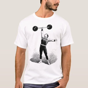 Camiseta Hombre fuerte de antaño