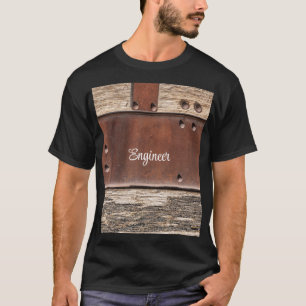 Camiseta Hombre fuerte de madera de hierro mira