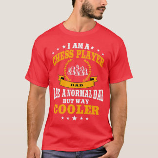 Camiseta Hombre Funny Jugador De Ajedrez Papá Cita A Los Ho
