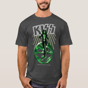 Camiseta hombre gato de la banda Kiss