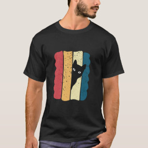 Camiseta Hombre Gato Negro Humor Regalo Chica Humorístico V