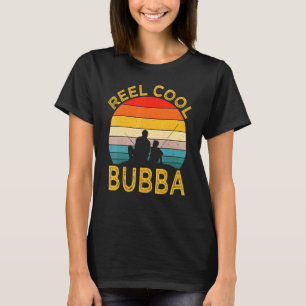 Camiseta Hombre Genial Bubba Pesca Papá Vintage Abuelo