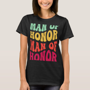 Camiseta Hombre genial de honor despedida de soltero grooms