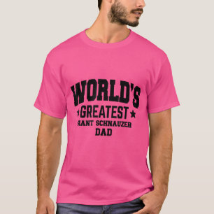 Camiseta Hombre Giant Schnauzer Dog Dad