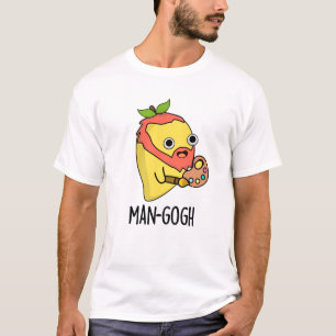 Camiseta Hombre-gogh Gracioso Artista Mango Pun