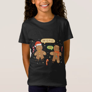 Camiseta Hombre gracioso de pan de jengibre - Navidades gua