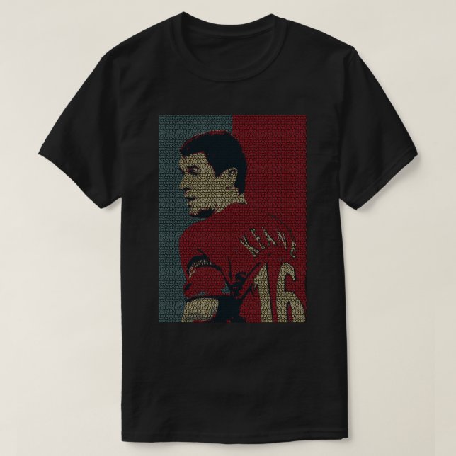 Camiseta Hombre gracioso Roy Keane (Diseño del anverso)