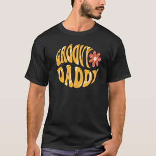 Camiseta Hombre Groovy Daddy Estética de los 70 Nostalgia 1