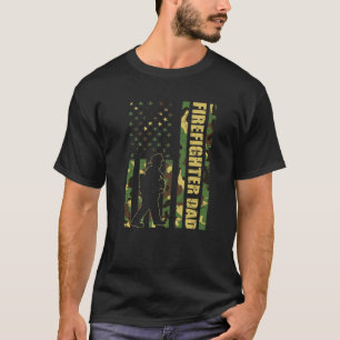 Camiseta Hombre Guay: Papá, un bombero de bandera estadouni