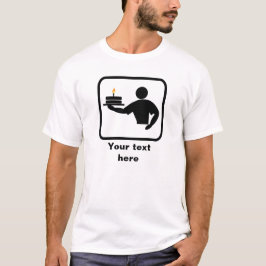 Camiseta Hombre hormiguero con imagen de torta — Personaliz