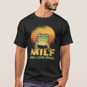 Camiseta Hombre I Love Frogs Funny Frog Cita a amantes anfi