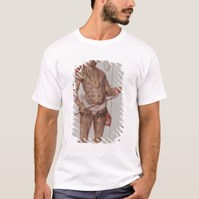 Camiseta Hombre indio de la Florida (Anverso)