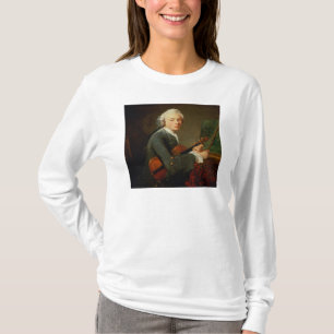 Camiseta Hombre joven con un violín