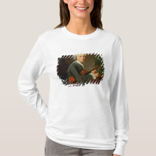 Camiseta Hombre joven con un violín