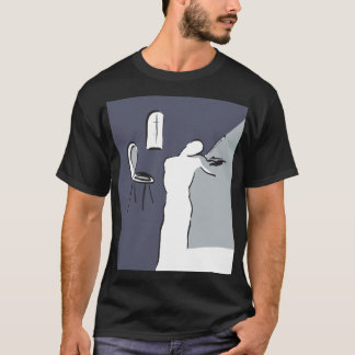 Camiseta Hombre jugando violín